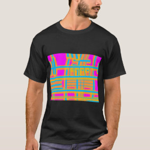 "Kommunikationslinien" Abstrakt T-Shirt