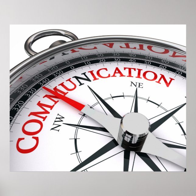 Kommunikationsplakat Poster (Vorne)