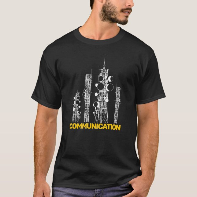 Kommunikationstürme T-Shirt (Vorderseite)