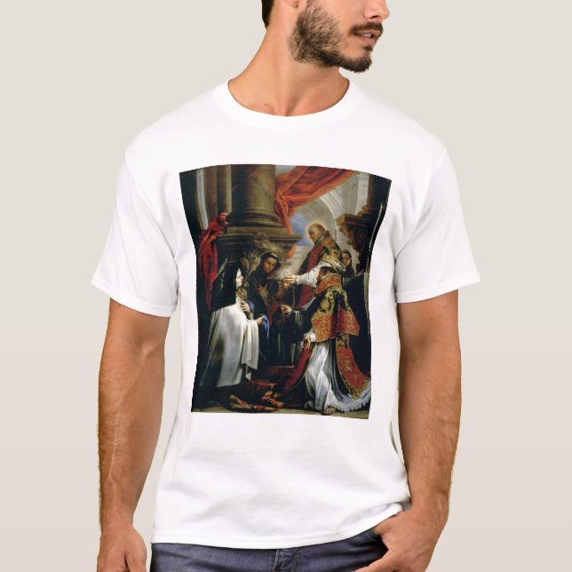 Kommunion von St Teresa von Avila c.1670 T-Shirt (Vorderseite)