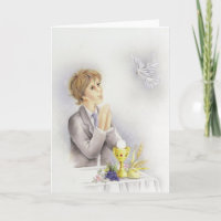 Kommunionsbestätigung für Jungen