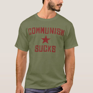 Kommunismus ist Scheiße - Amerika zuerst Antikommu T-Shirt