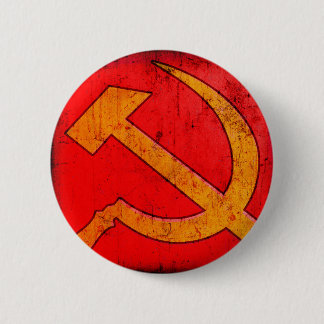 Kommunismus UDSSR-Hammer und Sichel-Knopf Button