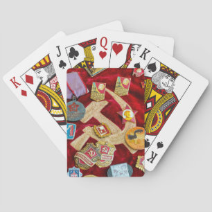 Kommunistische Erinnerung Spielkarten
