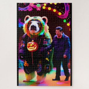Kommunistische Halloween-Party Zeit - Ken Gage Art Puzzle