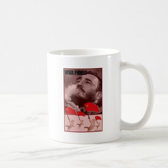 Kommunistische Kätzchen Tasse (Rechts)