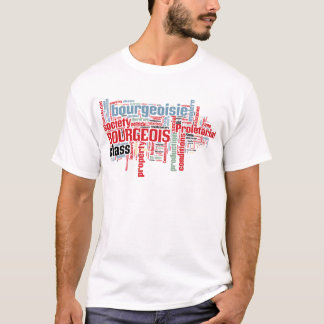 Kommunistische Manifest-Wort-Wolke T-Shirt