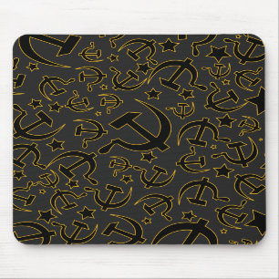 Kommunistische Mäusematten-Dunkelheit Mousepad