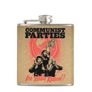 Kommunistische Partys Flachmann