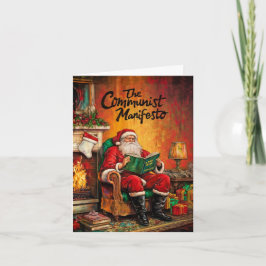 Kommunistische Weihnachtskarte Karte