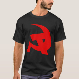 Kommunistischer DKP Art-Hammer u. Sichel T-Shirt