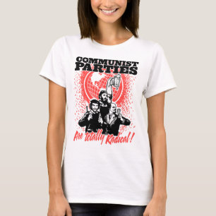Kommunistischer Partys-T - Shirt