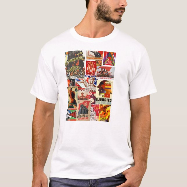 kommunistischer Propaganda-T - Shirt (Vorderseite)