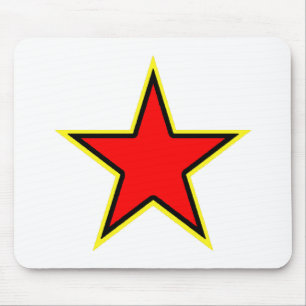 Kommunistischer roter Stern Mousepad