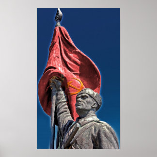 Kommunistischer Soldat der Befreiungsarmee Poster