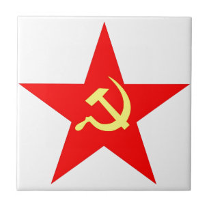 Kommunistischer Stern Fliese