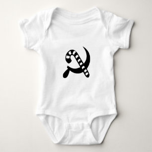 Kommunistischer Stock Baby Strampler