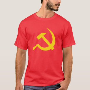 Kommunistisches Hammer und Sichel T-Shirt