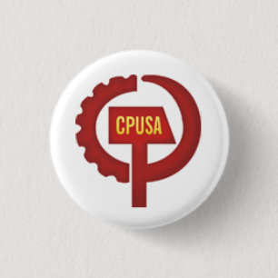 kommunistisches Party USA Button