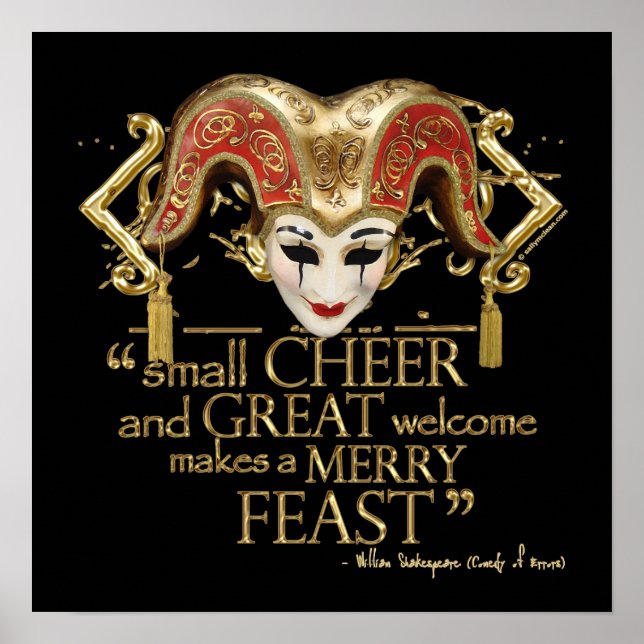 Komödie des Fehlerfestes (Gold-Version) Poster (Vorne)