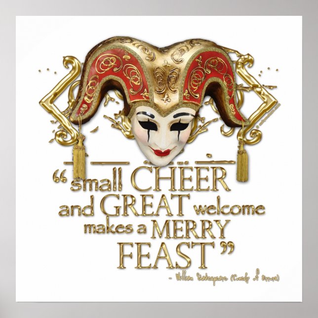 Komödie des Fehlerfestes (Gold-Version) Poster (Vorne)