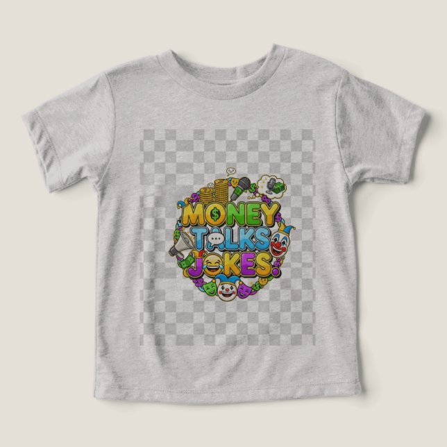Komödie & Geld spricht Witze Lebendige Cartoon (Design Vorderseite)