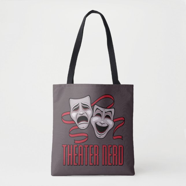 Komödie und Tragödie Theater Nerd (Vorderseite)