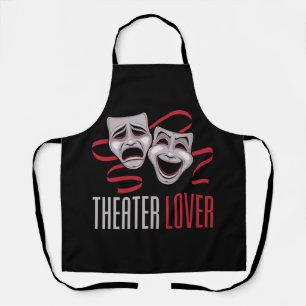 Komödie und Tragödie Theaterliebhaber Schürze