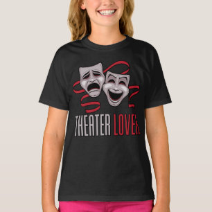 Komödie und Tragödie Theaterliebhaber T-Shirt