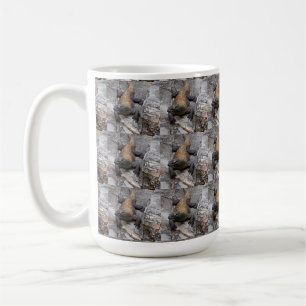 Komodo-Drache Full-Wrap-Muster Kaffeetasse