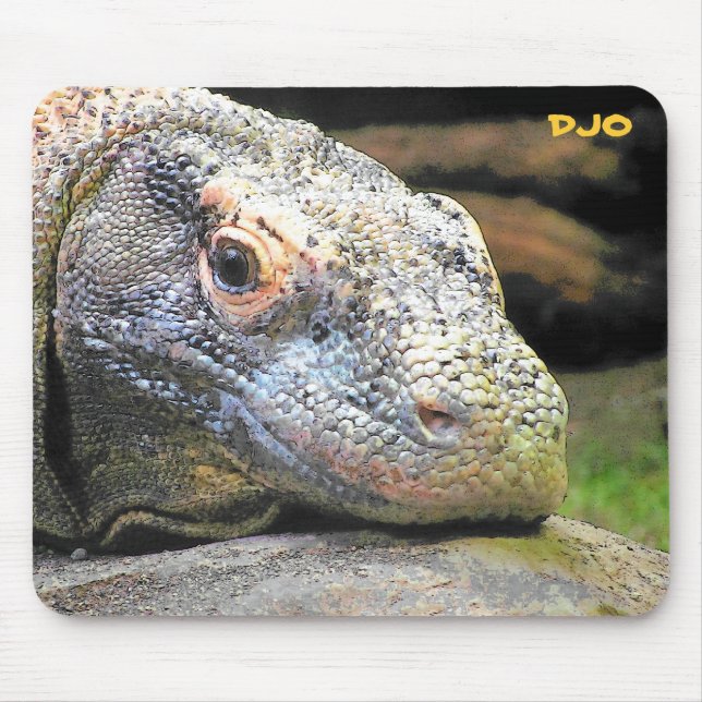 Komodo Drache Mousepad (Vorne)