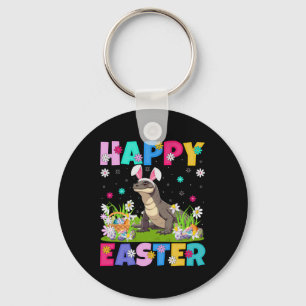 Komodo-Drache Ostereier-Suche Hasenohren Komodo-Dr Schlüsselanhänger