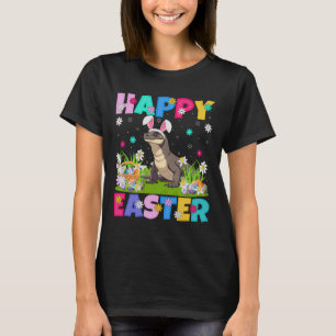 Komodo-Drache Ostereier-Suche Hasenohren Komodo-Dr T-Shirt