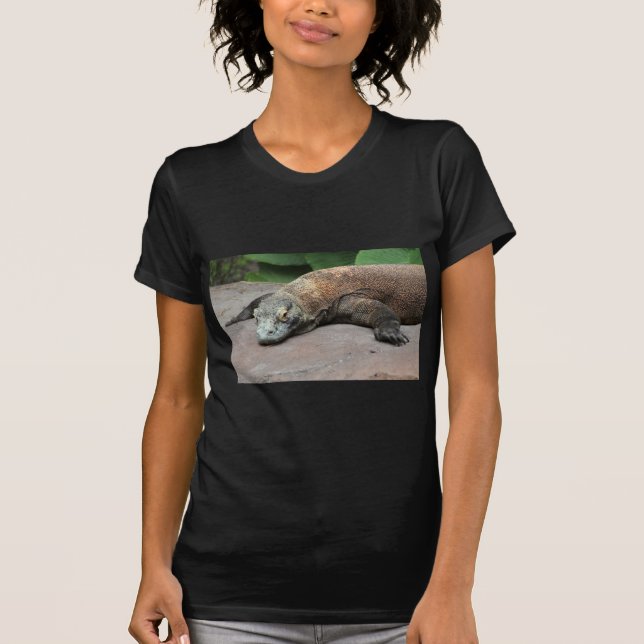 Komodo Drache (Varanus komodoensis), T-Shirt (Vorderseite)
