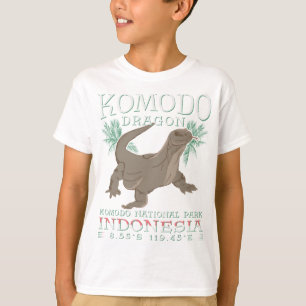 KOMODO DRAGON - DIE GRÖSSTE LIZARD. T-Shirt