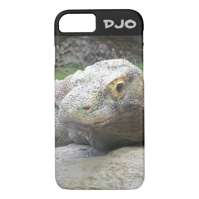 Komodo Dragon Face Case-Mate iPhone Hülle (Rückseite)