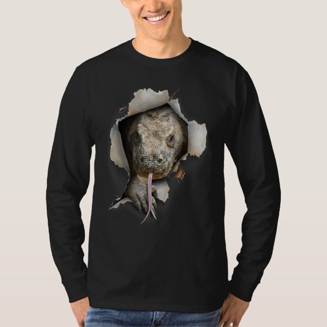 Komodo Dragon  Komodo Reptile Lizard Komodo Dragon T-Shirt (Vorderseite)