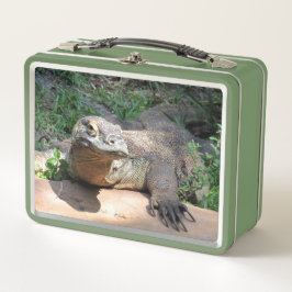 Komodo Dragon - Wild Animal Metall Brotdose