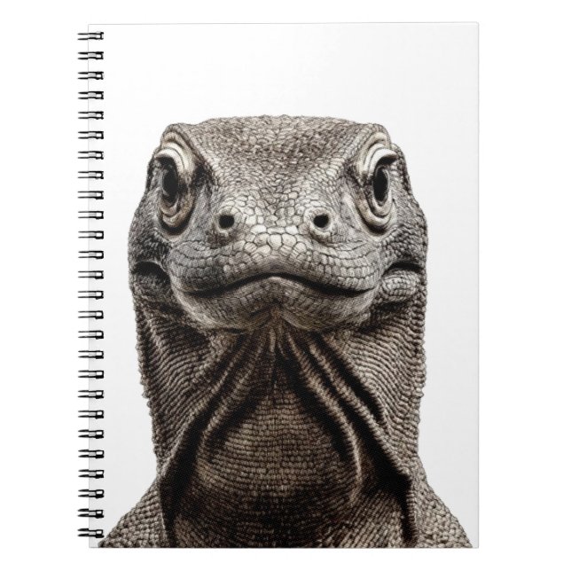 Komodo-Kopf Notizblock (Vorderseite)