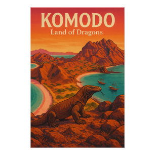 KOMODO – Land der Drachen Poster