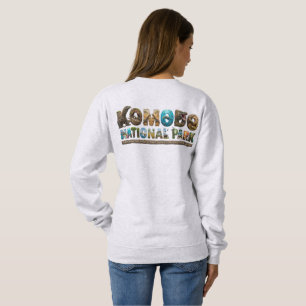 Komodo Nationalpark Indonesien Drachen Marine Sweatshirt