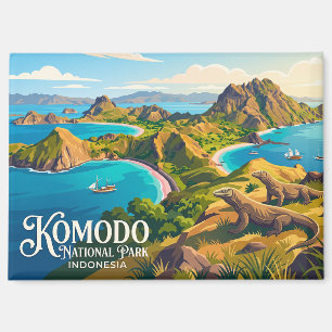 Komodo Nationalpark Indonesien Magnet