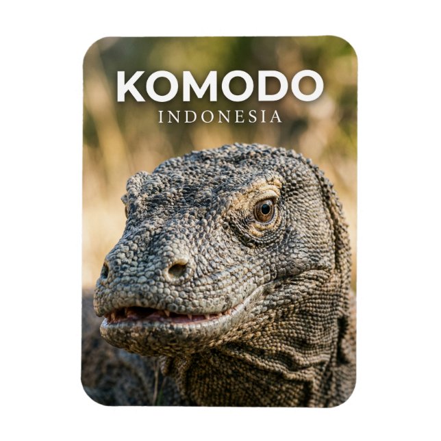 Komodo-Nationalpark Indonesien Magnet (Vertikal)