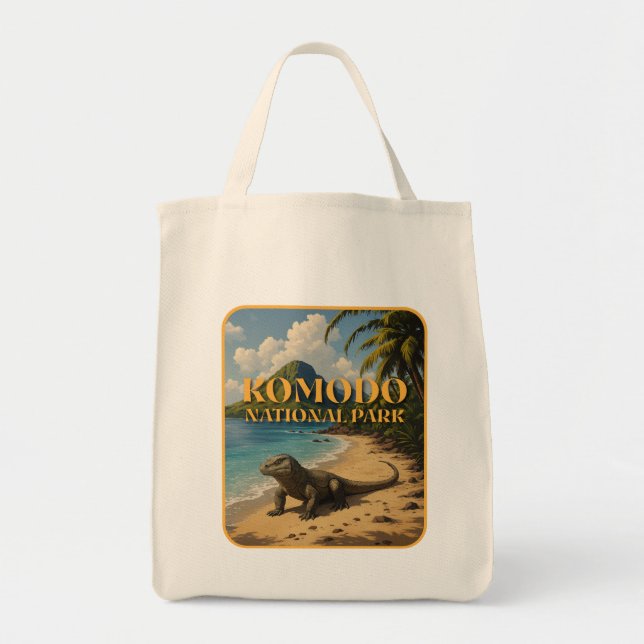 Komodo Nationalpark Indonesien Tragetasche (Vorne)