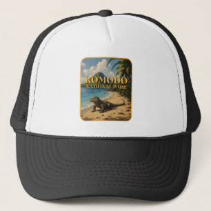 Komodo Nationalpark Indonesien Truckerkappe