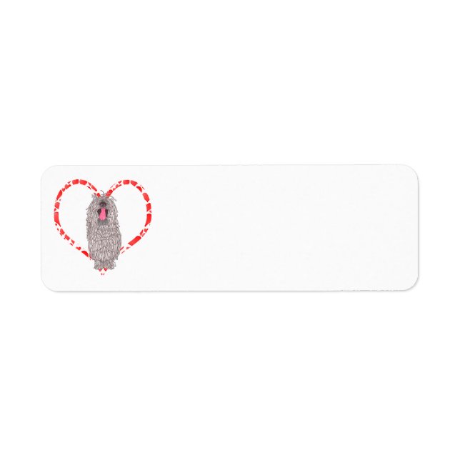 KOMONDOR DOG HEART (Vorne)