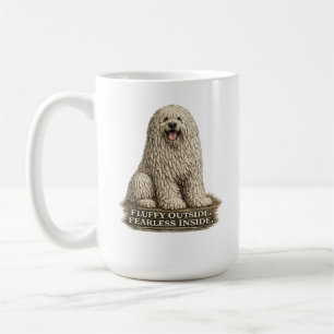 Komondor – Flauschig von außen, furchtlos von inne Kaffeetasse