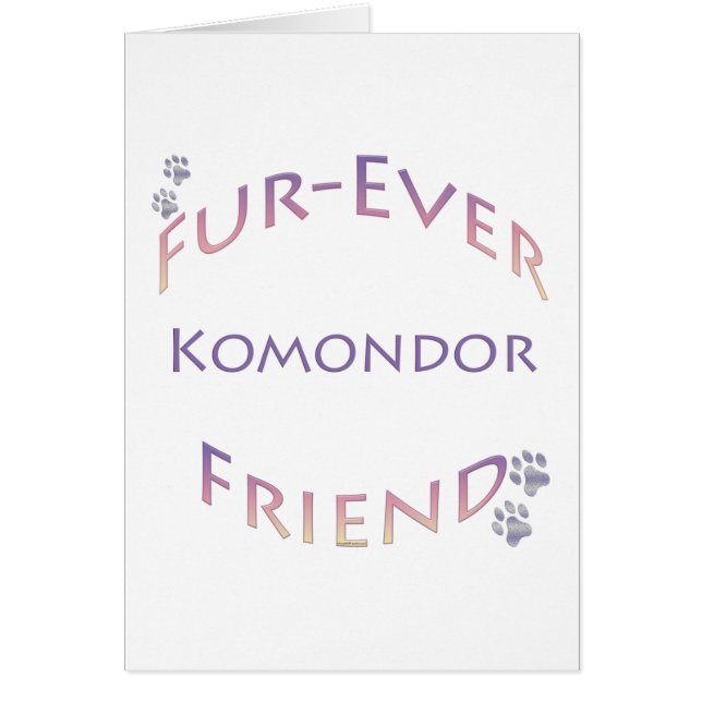 Komondor Furever (Vorne)