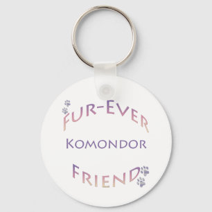 Komondor Furever Schlüsselanhänger