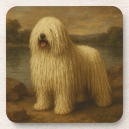 Komondor Getränkeuntersetzer